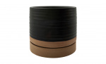Bytt til bilde nr. 6 (ASTU Blomsterpotte Svart/Natur)