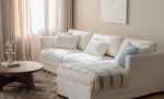 Bytt til bilde nr. 3 (MILFORD Sovesofa Divan Right Beige)