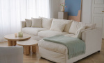 Bytt til bilde nr. 5 (MILFORD Sovesofa Divan Right Beige)