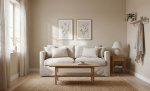 Bytt til bilde nr. 3 (MILFORD LUX Sovesofa Beige)