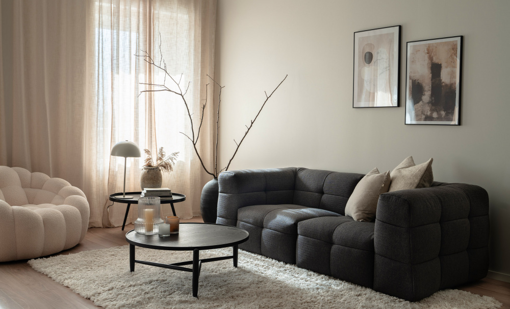 FLOKATI Ryeteppe 240 x 340 Hvit i gruppen Tepper og tekstiler / Tepper / Ryetepper hos Sofas & more (27360)