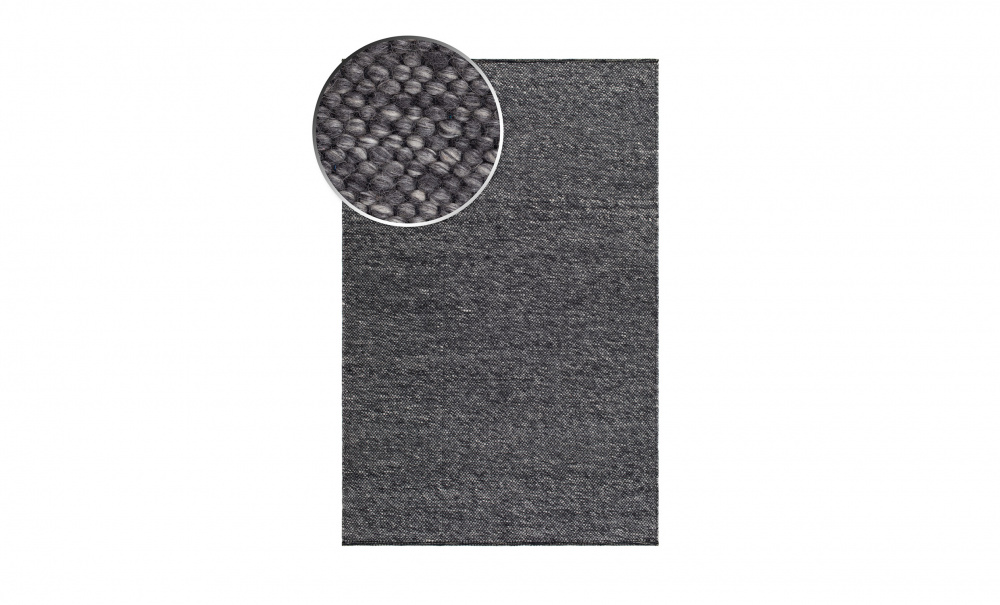 RHUS Ullteppe 300 x 400 Grafitt i gruppen Tepper og tekstiler / Tepper / Ulltepper og Rllakan hos Sofas & more (28848)