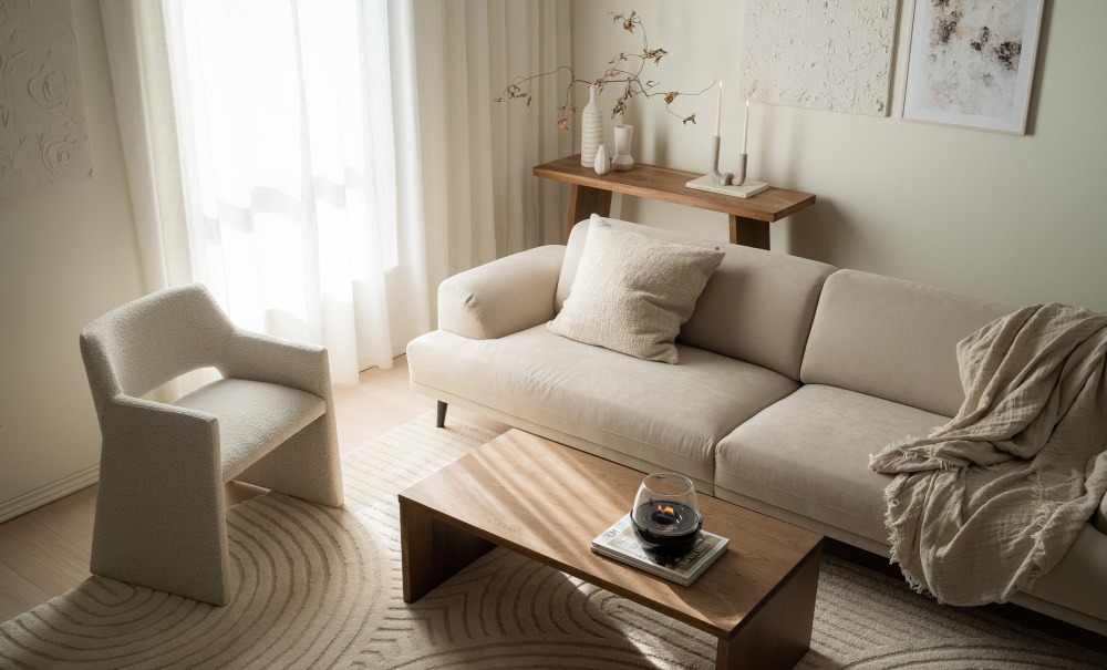ANCONA 3-seter Beige i gruppen Stue / Sofaer / hos Sofas & more (2936)