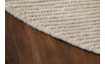 DIANA Ullteppe Oval 240x340 Hvit Bytt til bilde nr. 2 (DIANA Ullteppe Oval 240x340 Hvit)