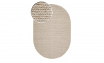 DIANA Ullteppe Oval 240x340 Lysmelert Bytt til bilde nr. 4 (DIANA Ullteppe Oval 240x340 Lysmelert)