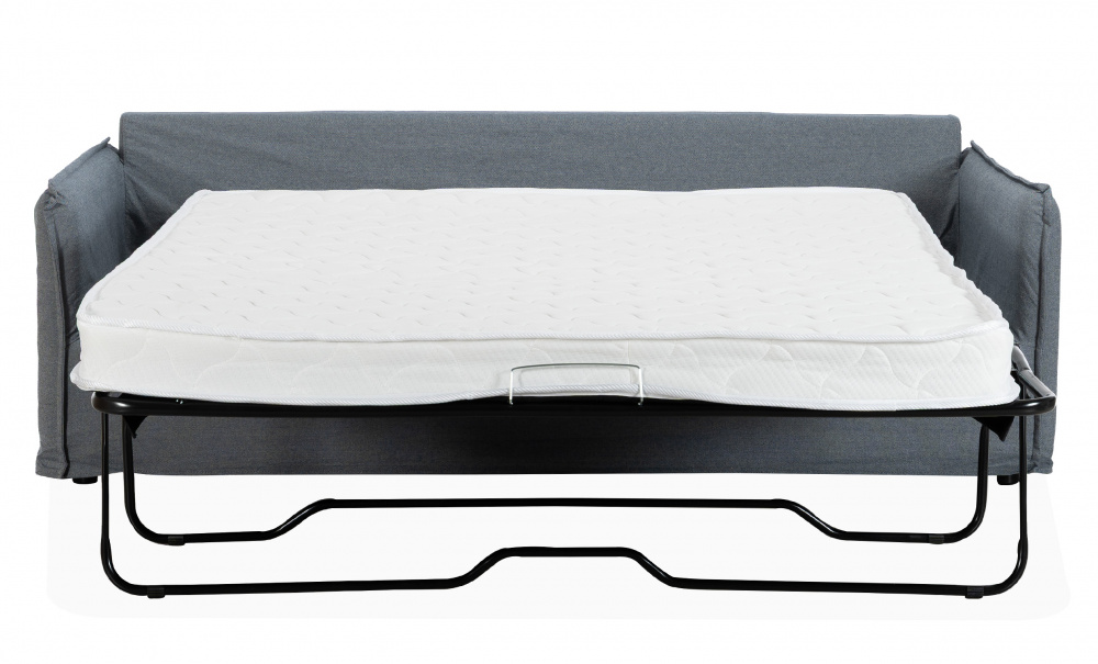 SANDE Sovesofa Denimblå i gruppen Stue / Sofaer / Sovesofaer hos Sofas & more (3193-SAN3S-06741D)