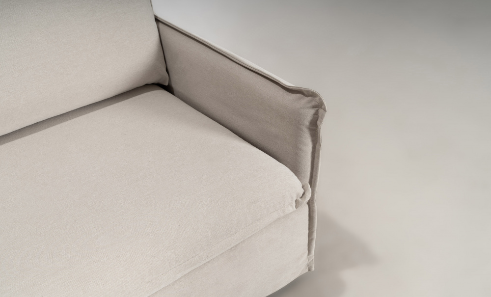 SANDE Sovesofa Beige i gruppen Stue / Sofaer / Sovesofaer hos Sofas & more (3193-SAN3S-KW1852B22)