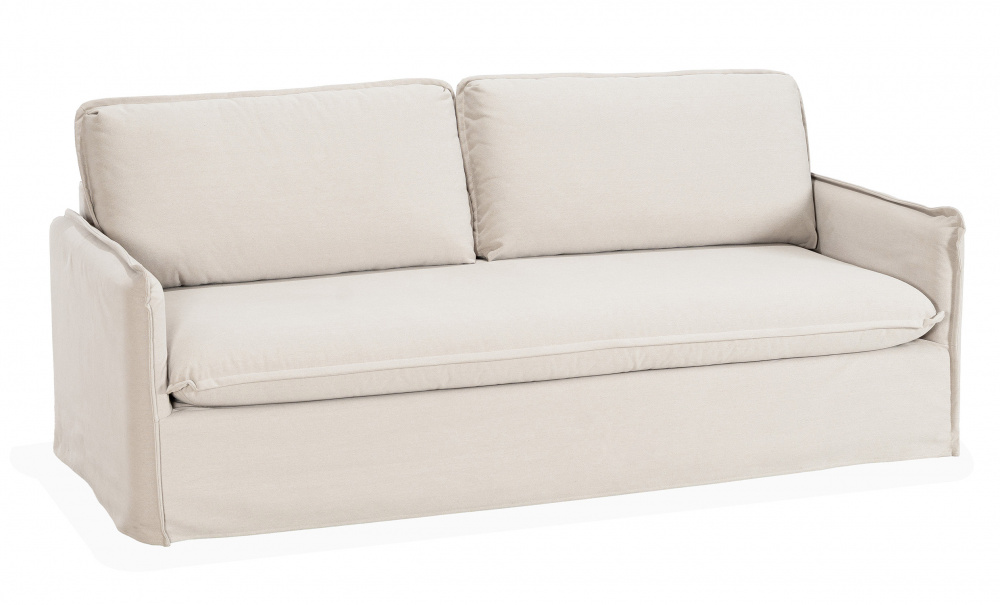 SANDE Sovesofa Beige i gruppen Stue / Sofaer / Sovesofaer hos Sofas & more (3193-SAN3S-KW1852B22)