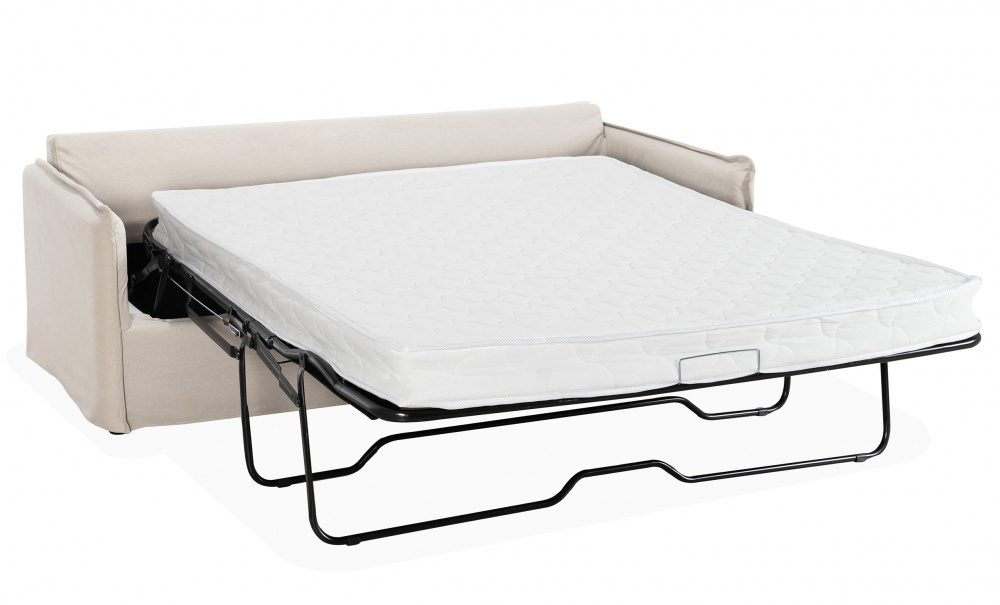SANDE Sovesofa Beige i gruppen Stue / Sofaer / Sovesofaer hos Sofas & more (3193-SAN3S-KW1852B22)