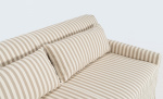 TOFTE Sovesofa Stripete Beige Bytt til bilde nr. 10 (TOFTE Sovesofa Stripete Beige)