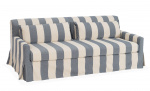 Bytt til bilde nr. 6 (TOFTE Sovesofa Stripete Bl)