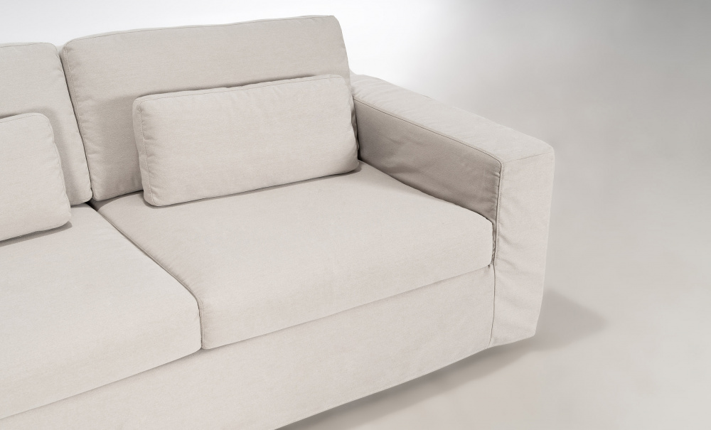 VIKELAND 3-seters sofa Beige i gruppen Stue / Sofaer / 3-seters sofaer hos Sofas & more (3196-VIK3S-KW1852B22)