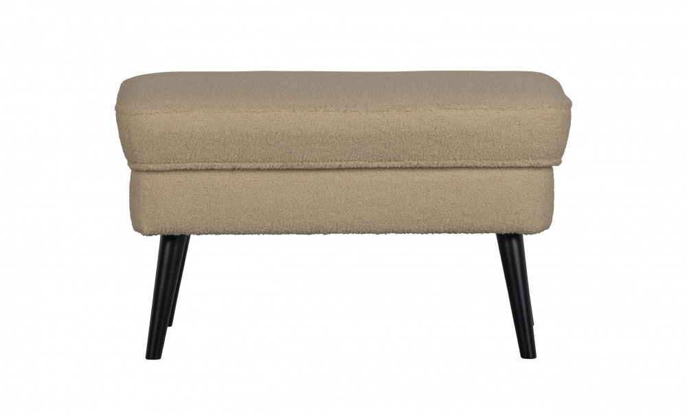 ROCCO Fotskammel Teddy Sand i gruppen Stue / Lenestoler / Sittepuffer hos Sofas & more (340457-TS)