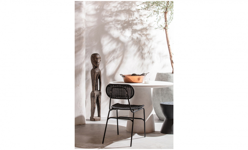DAMON Spisebord Hvit D100 i gruppen Spiseplass / Bord / Spisebord hos Sofas & more (373343-W)