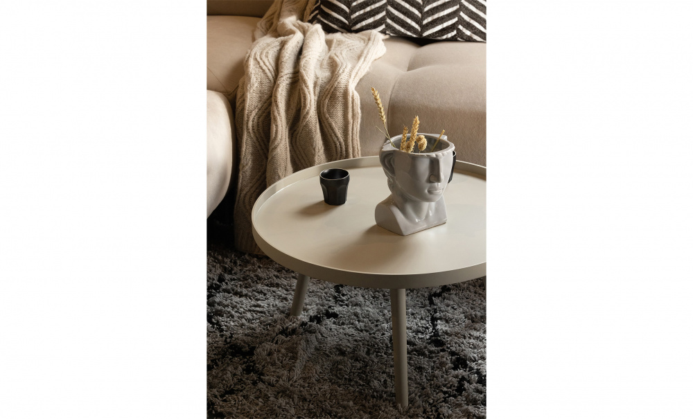 MESA Sidebord L Beige i gruppen Stue / Sofabord / Sidebord hos Sofas & more (375431-AB)