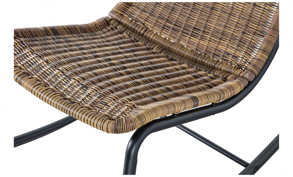 TOM Gyngestol Imitert rotting Naturlig i gruppen Spiseplass / Sittembler / Stoler hos Sofas & more (377259-N)
