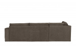 FREDDIE Divan sofa Venstre Mørk brun