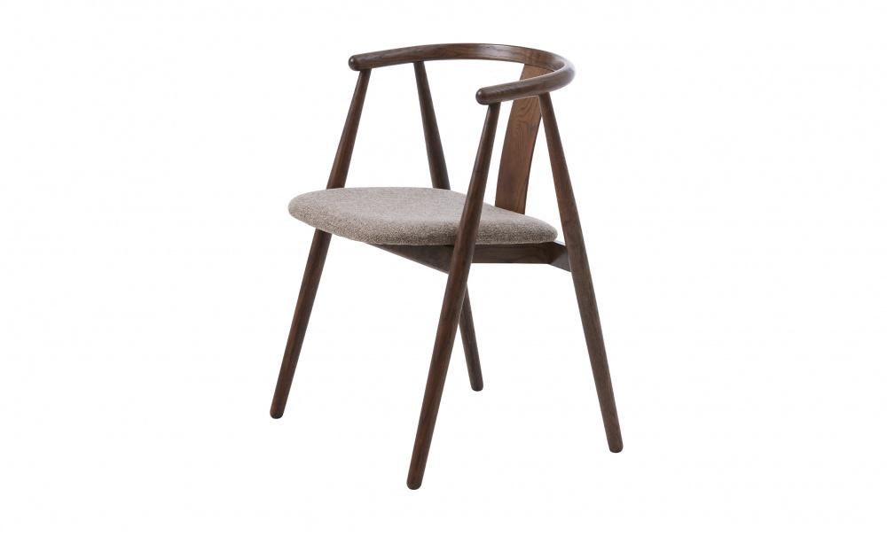 Bilde nr 9 (BLANCA 150/LINA Spisegruppe 4 Stoler Valn�ttbrun)