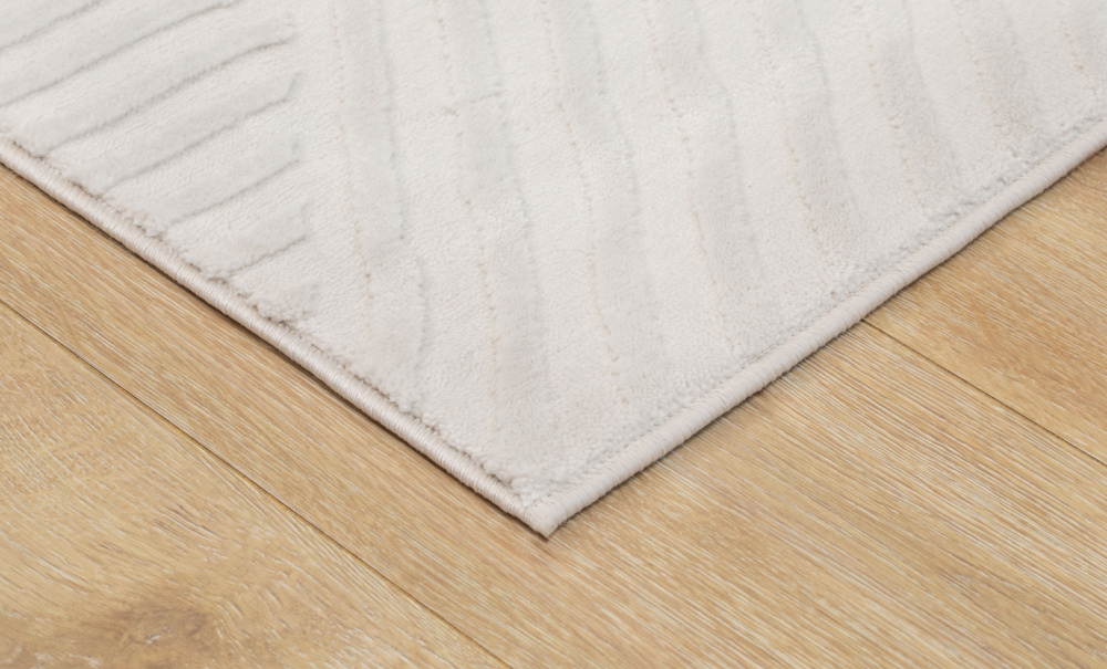 OSAKA Teppe Creme 80x250 i gruppen Tepper og tekstiler / Tepper / Wilton-tepper hos Sofas & more (47566)