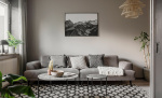 Bytt til bilde nr. 2 (ANCONA 4-seters sofa Mrk beige)