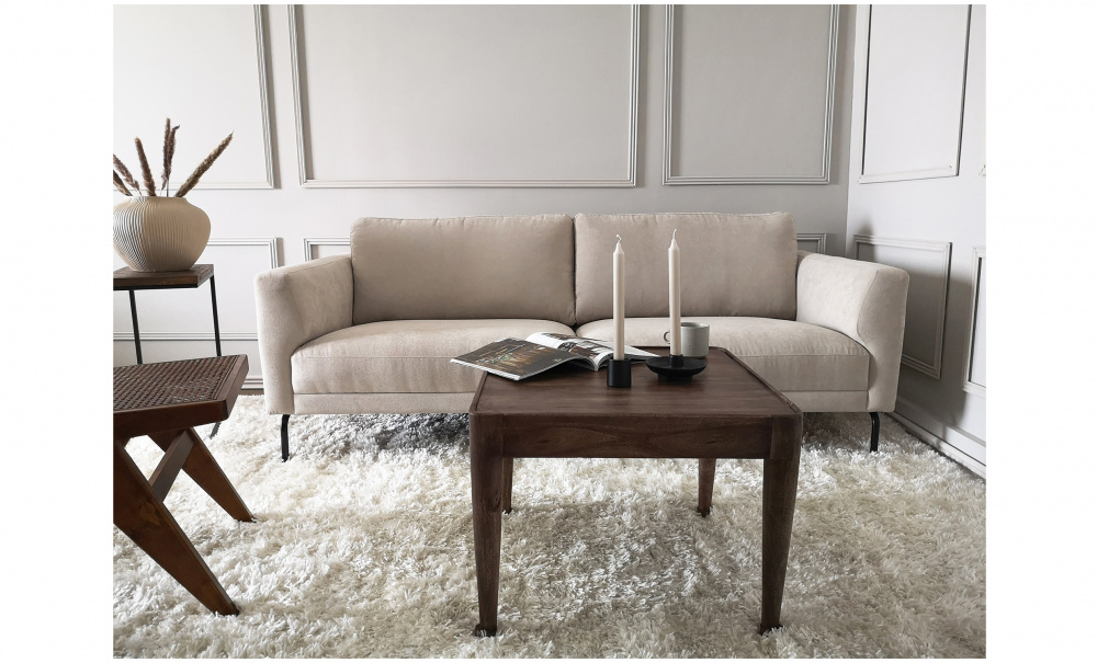 PORTOFINO 2-seters sofa Mrk beige i gruppen Stue / Sofaer / 2-seters sofaer hos Sofas & more (4804)