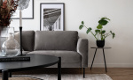 PORTOFINO 3-seters sofa Velvet Lys grå Bytt til bilde nr. 3 (PORTOFINO 3-seters sofa Velvet Lys grå)