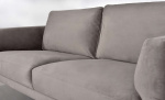 PORTOFINO 3-seters sofa Velvet Lys grå Bytt til bilde nr. 4 (PORTOFINO 3-seters sofa Velvet Lys grå)