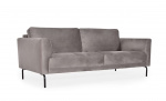 PORTOFINO 3-seters sofa Velvet Lys grå Bytt til bilde nr. 6 (PORTOFINO 3-seters sofa Velvet Lys grå)