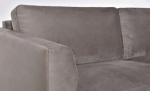PORTOFINO 3-seters sofa Velvet Lys grå Bytt til bilde nr. 9 (PORTOFINO 3-seters sofa Velvet Lys grå)