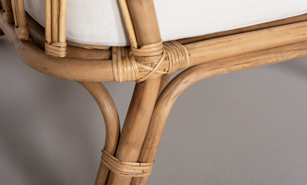 FALSTERBO Duo Loveseat Rattan i gruppen Utemøbler / Sittemøbler / Lenestoler hos Sofas & more (5045)