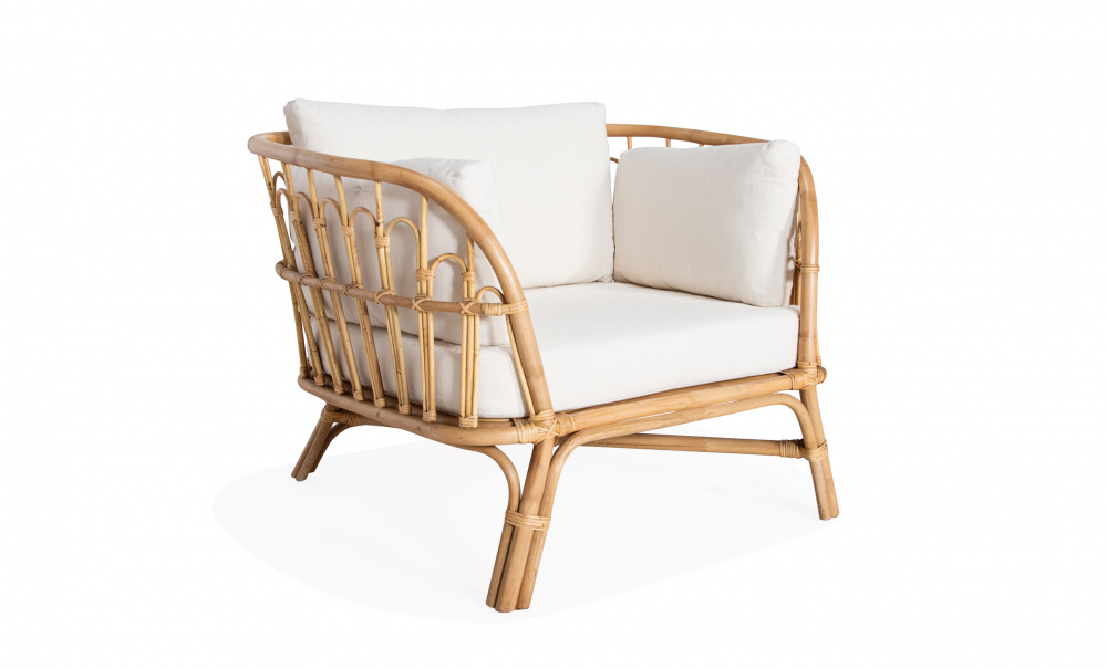 FALSTERBO Duo Loveseat Rattan i gruppen Utemøbler / Sittemøbler / Lenestoler hos Sofas & more (5045)