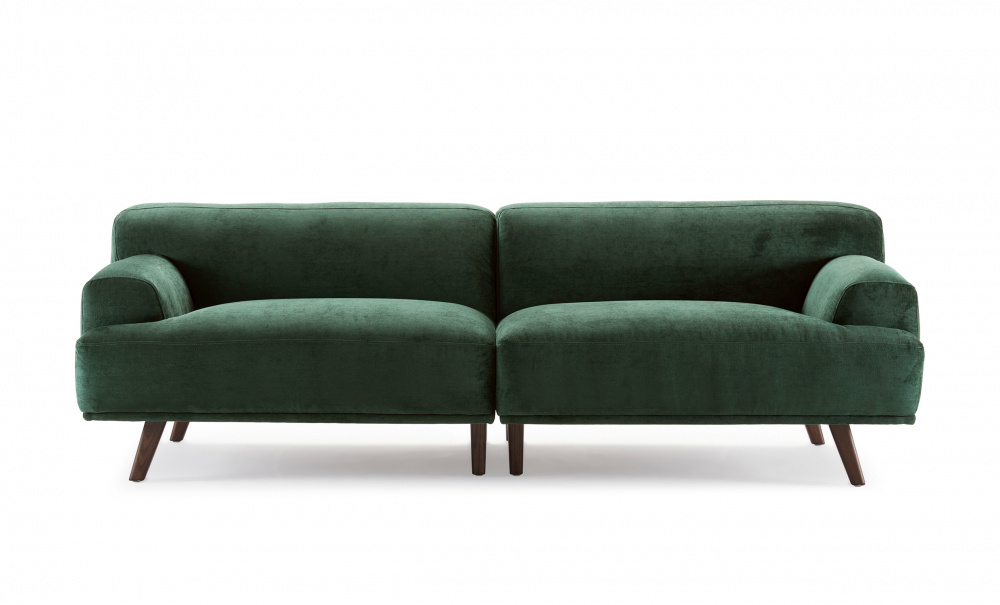 TYLSAND 3-seter Velvet Green i gruppen Stue / Sofaer / 3-seters sofaer hos Sofas & more (527-TYL-FM114)