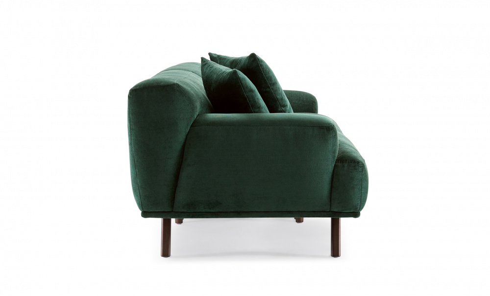 TYLSAND 3-seter Velvet Green i gruppen Stue / Sofaer / 3-seters sofaer hos Sofas & more (527-TYL-FM114)