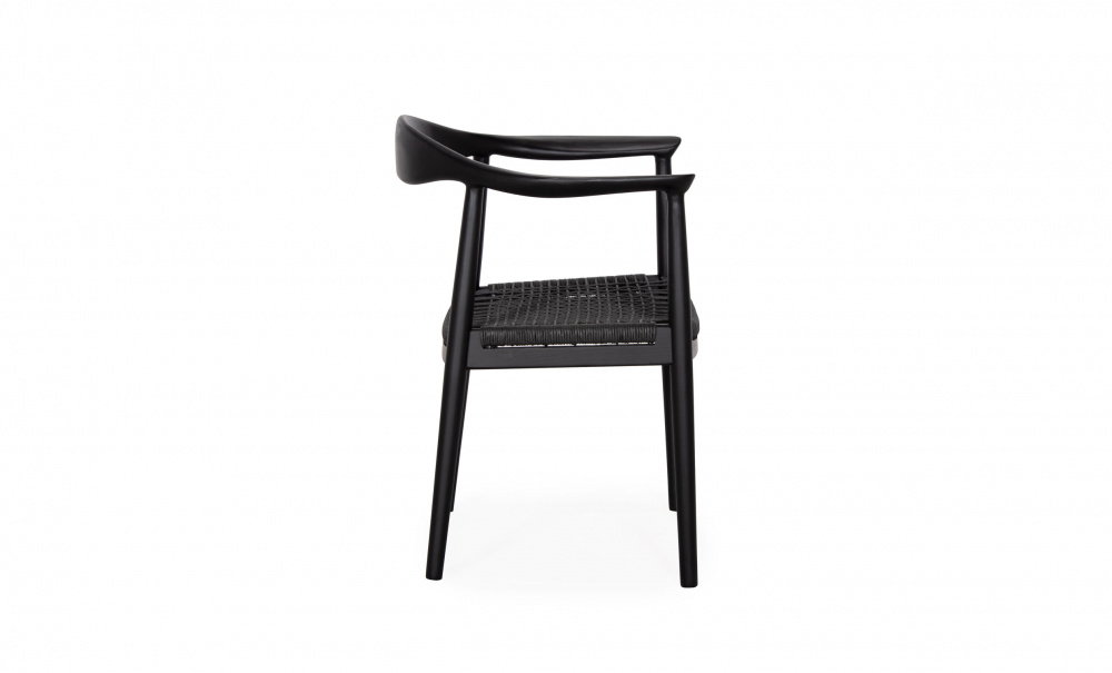 MADS 180/MEDVIK Spisesett 4 Stoler Natur/Sort i gruppen Spiseplass / Bord / Spisegrupper / Spisegruppe 4 Stoler hos Sofas & more (54687-MED-BL-4)