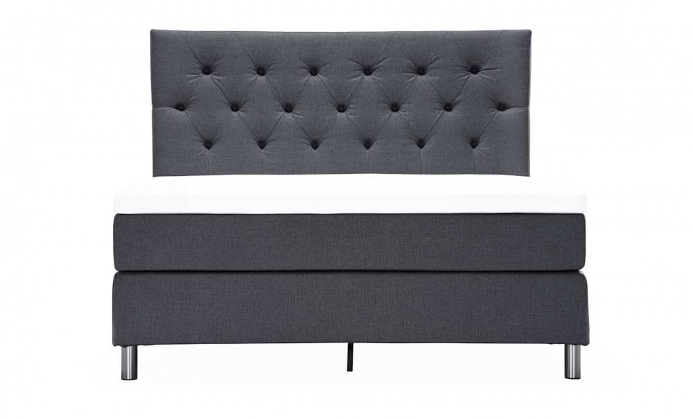 NGSVIK 160 Deluxe Sengegavl Mrk gr i gruppen Soverom / Sengegavler / Sengegavler 160 hos Sofas & more (5MHT-0380)