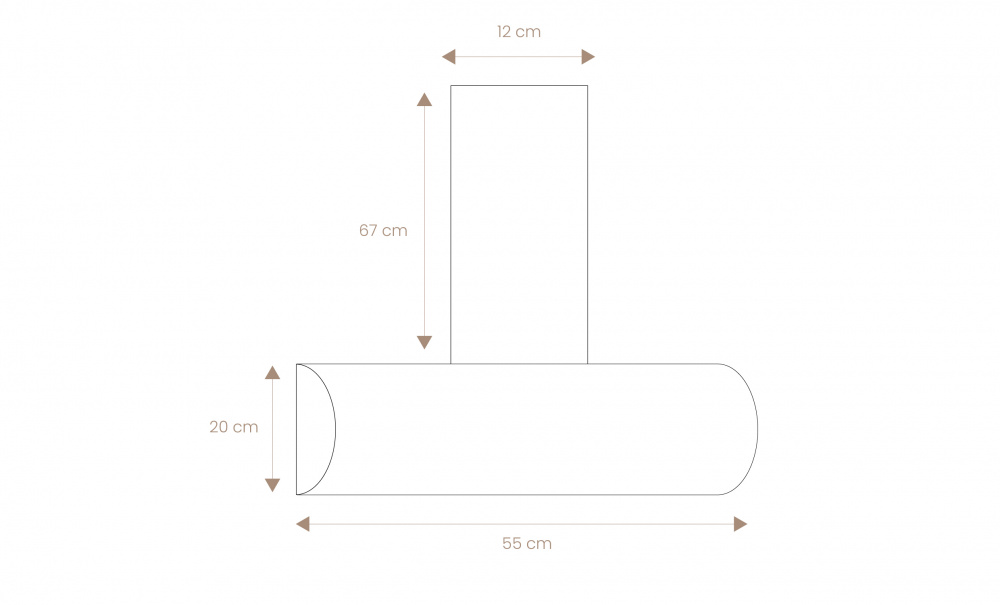 NGSVIK 2-pack Nakkeputer Beige i gruppen Soverom / Sengegavler / Nakkeputer hos Sofas & more (5MNC-0028)