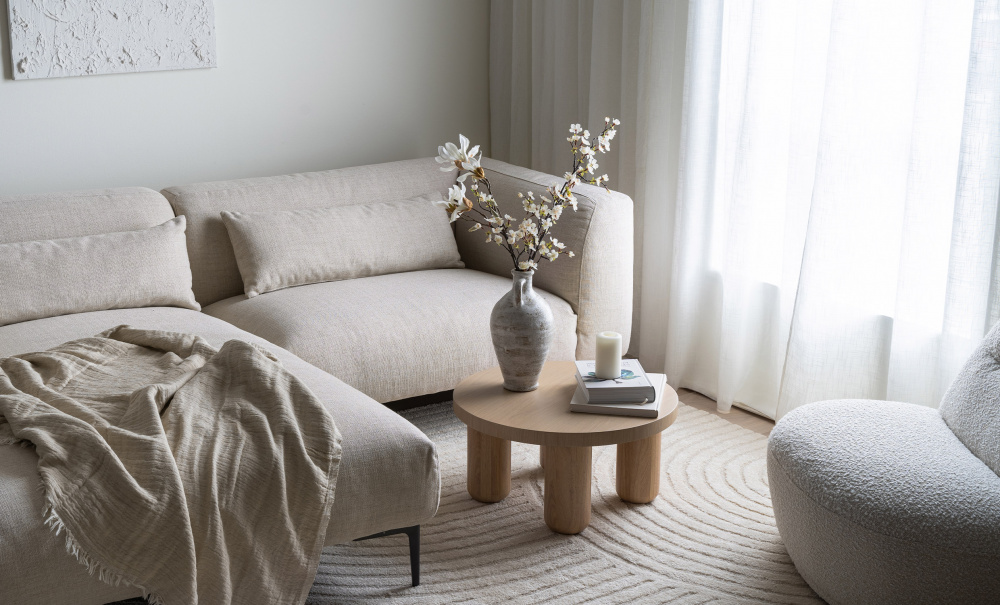 VLA Divan sofa Venstre Lys beige i gruppen Stue / Sofaer / Divansofaer hos Sofas & more (632-CLLA2RA-HOME4)