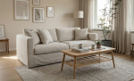 Bytt til bilde nr. 2 (BRYCE 3,5-seters sofa Offwhite)