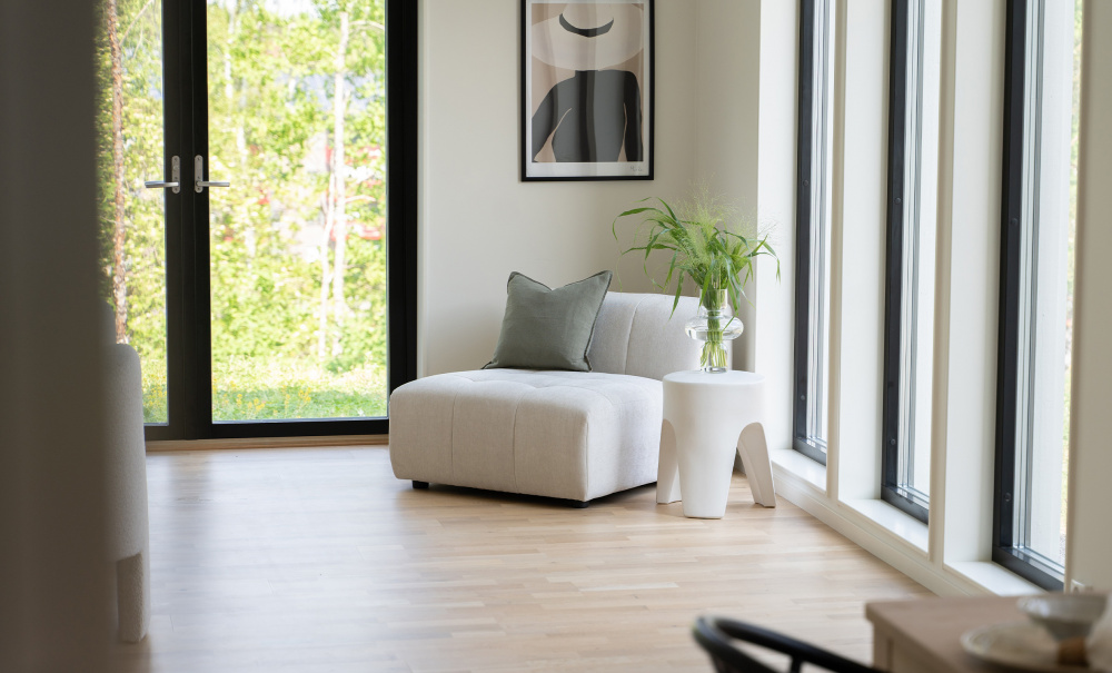 COCO Lenestol/Sentermodul Offwhite i gruppen Stue / Sofaer / Modulsofaer hos Sofas & more (656-COC-1S-FM130)