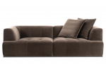 Bytt til bilde nr. 1 (COCO 3-seters sofa Fløyel Brun)