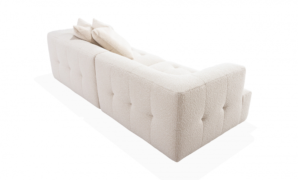 COCO 3-seters sofa Boucl Offwhite i gruppen Stue / Sofaer / 3-seters sofaer hos Sofas & more (656-COC-3S-LOT2)