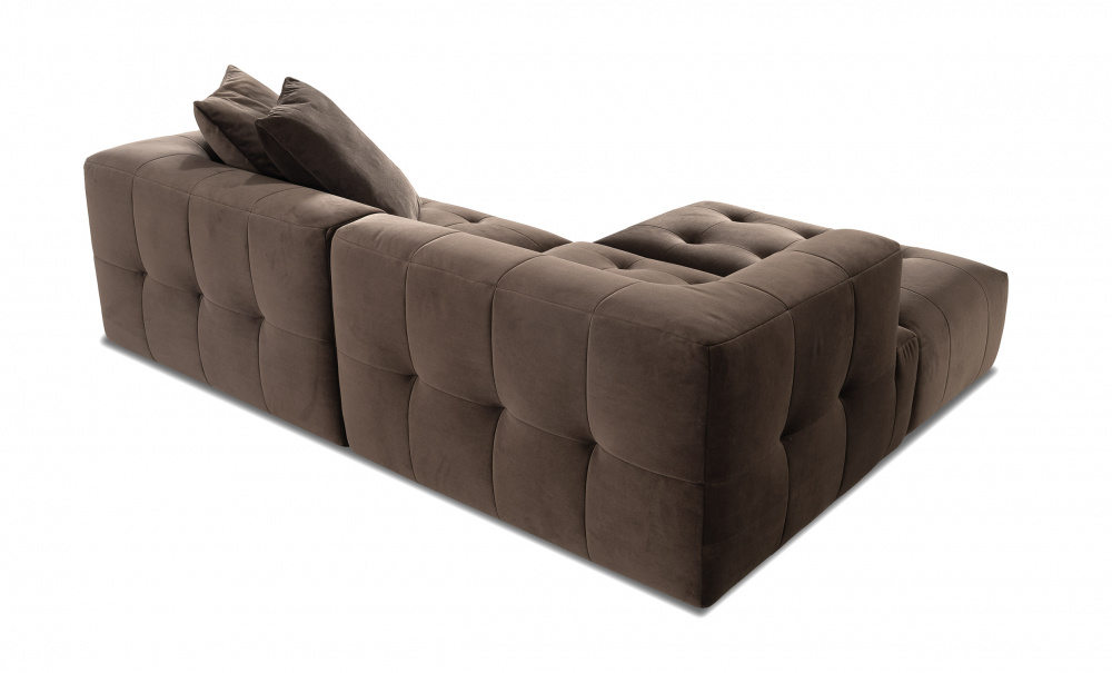 Bilde nr 4 (COCO Divansofa Vendbar Fløyel Brun)