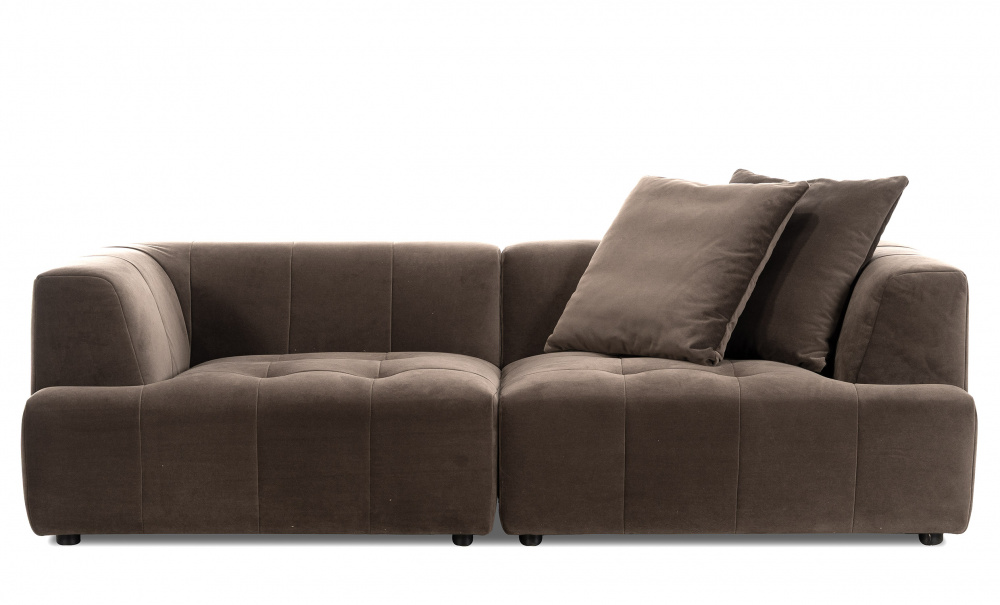 Bilde nr 6 (COCO Divansofa Vendbar Fløyel Brun)