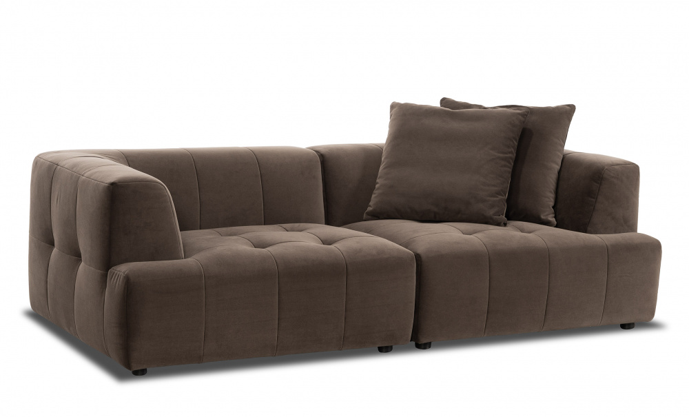 Bilde nr 7 (COCO Divansofa Vendbar Fløyel Brun)