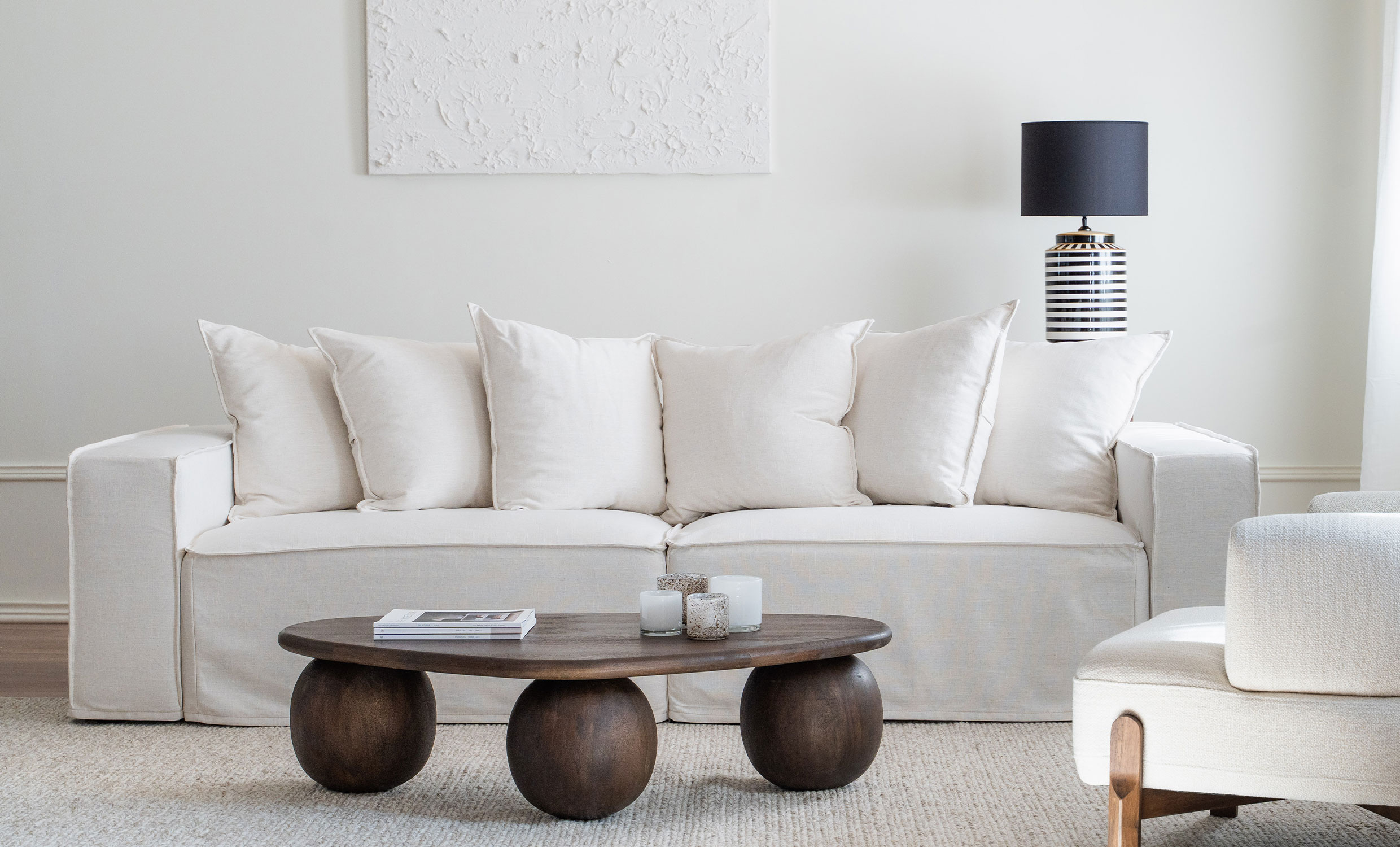 LOFT 4-seters sofa Offwhite