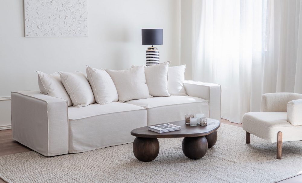 Bilde nr 3 (LOFT 4-seters sofa Offwhite)
