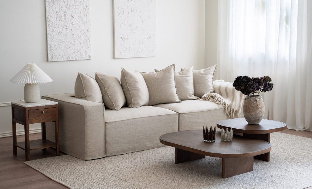 Bilde nr 3 (LOFT 4-seters sofa Beige)