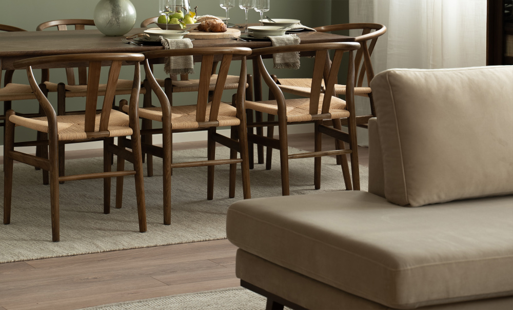 BJÖRKA Ullteppe 240 x 340 Lin i gruppen Tepper og tekstiler / Tepper / Ulltepper og Röllakan hos Sofas & more (70568)