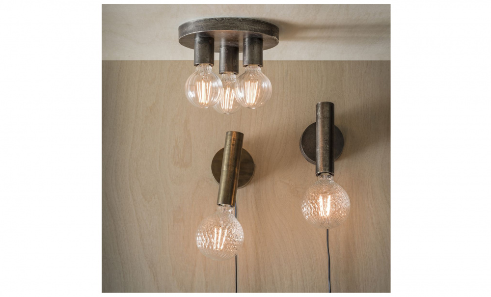 NOTICE Taklampe Rå messing i gruppen Belysning / Lamper / Taklamper hos Sofas & more (852502)