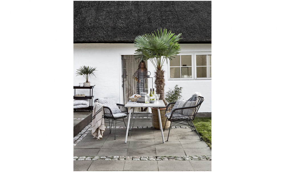 GARDEN Sofa Svart i gruppen Utembler / Sittembler / Sofaer hos Sofas & more (8597)